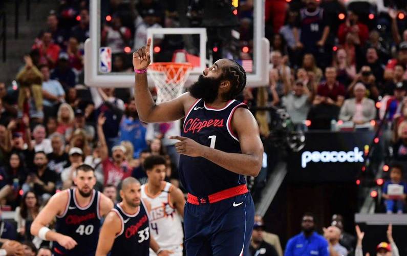 5月2日NBA季后赛首轮G6：快船哈登爆砍拖入抢七，G7他会再打46分钟吗？
