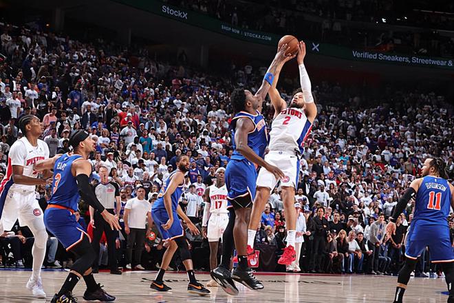 NBA季后赛：纽约尼克斯绝杀底特律活塞，晋级半决赛将战凯尔特人