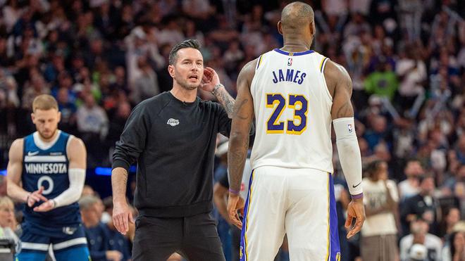 NBA 分析师直言湖人队主教练 JJ·雷迪克 季后赛失策遭质疑