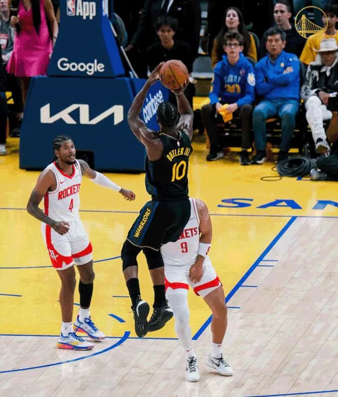 NBA2024 - 25赛季季后赛首轮西部焦点战，勇士火箭生死对决