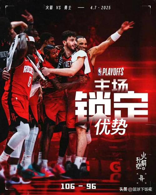 NBA 季后赛火箭 2 连胜追平勇士，抢 7 大战勇士能否逆袭？