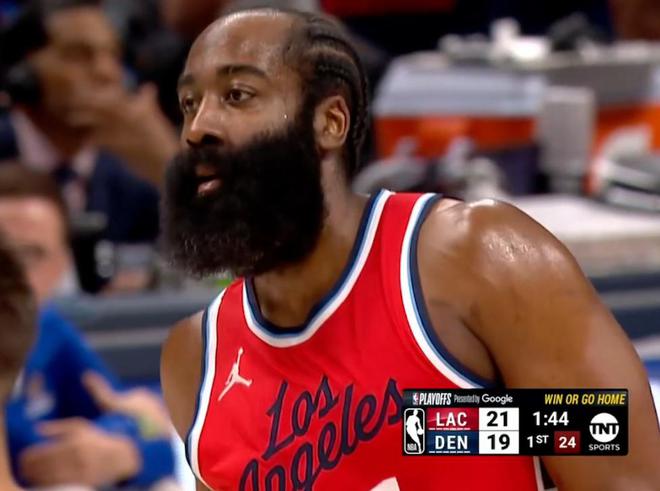 5月4日NBA季后赛西部首轮G7：掘金胜快船，约基奇哈登莱昂纳德表现各异