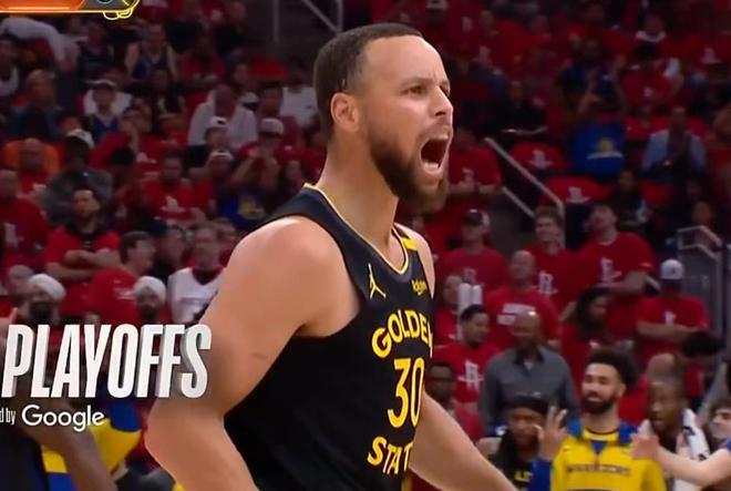 NBA 季后赛火箭与勇士抢七大战：火箭下半场虽好转仍落败