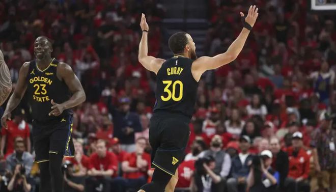 5月5日NBA季后赛勇士火箭首轮抢七大战，勇士为何先胜后败？