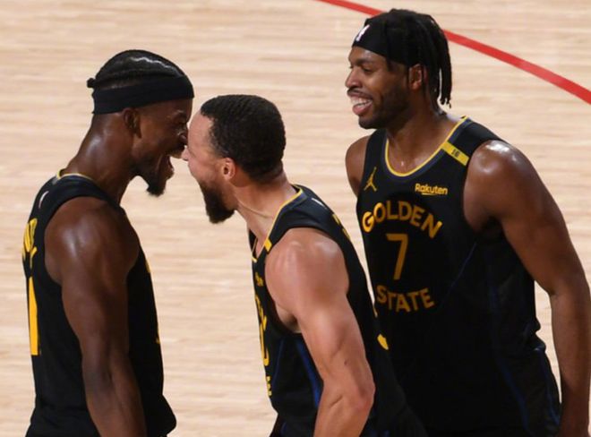 NBA 首轮火箭勇士抢七大战落幕，勇士晋级，火箭未来引关注