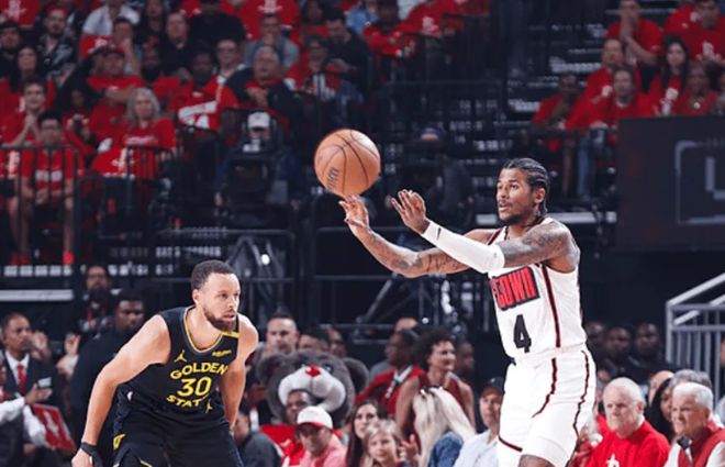 5月5日NBA2024-25赛季季后赛首轮 火箭主场迎勇士展开抢七大战