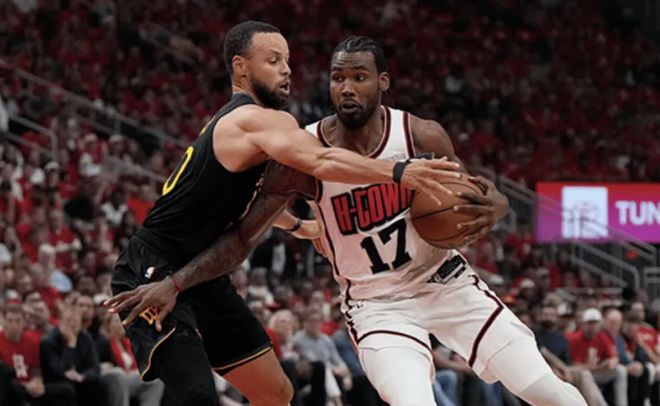 5月5日NBA2024-25赛季季后赛首轮 火箭主场迎勇士展开抢七大战
