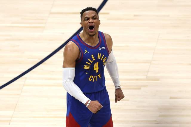 5月6日NBA季后赛西部半决赛G1战报：掘金险胜雷霆，威少谈詹姆斯受伤