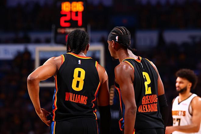NBA 西部半决赛：掘金三分绝杀雷霆，雷霆小前锋表现成谜