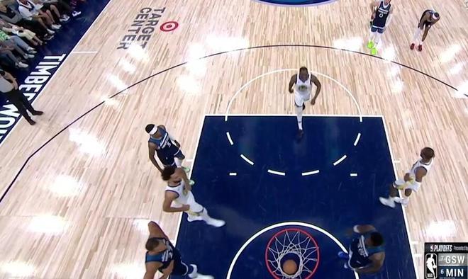 5月9日NBA季后赛半决赛：勇士队对阵森林狼队，核心缺阵致大败
