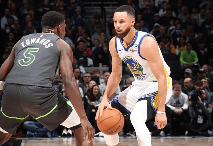 NBA 季后赛分区半决赛 G2：勇士 117 - 93 负森林狼，盘点三人亮点表现