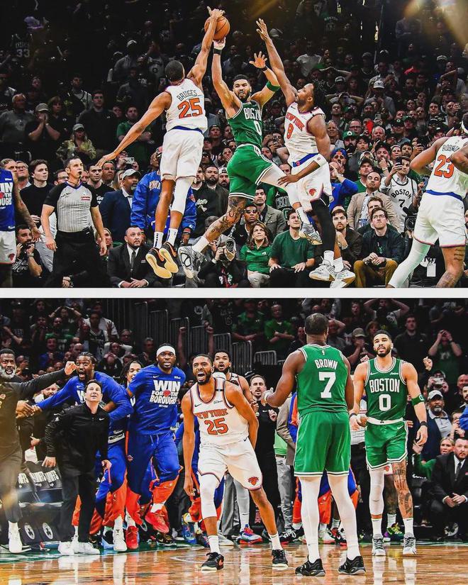 NBA季后赛次轮前两场！塔图姆低迷，双探花三分球表现尴尬