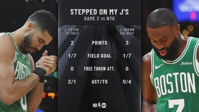 NBA季后赛次轮前两场！塔图姆低迷，双探花三分球表现尴尬