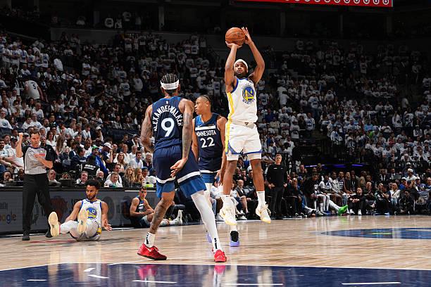 NBA 季后赛森林狼胜勇士扳平总比分，穆迪表现令人失望