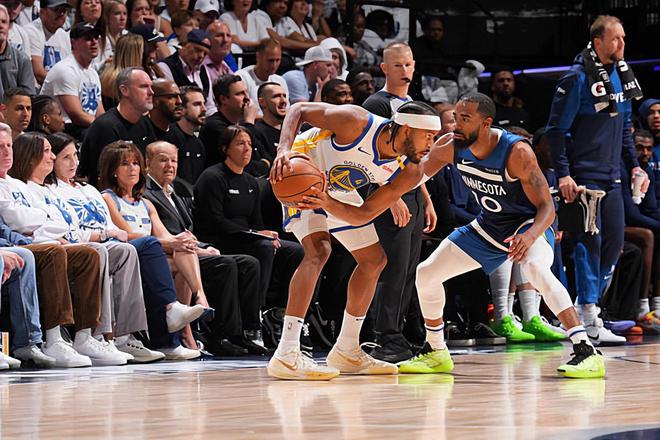 NBA 季后赛森林狼胜勇士扳平总比分，穆迪表现令人失望