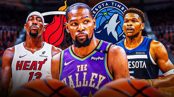 NBA传闻：迈阿密热火和明尼苏达森林狼休赛期欲求凯文·杜兰特交易