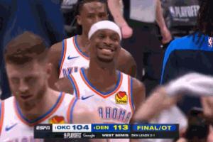 NBA 季后赛西部半决赛 G3：掘金加时胜雷霆，媒体人评穆雷等人表现