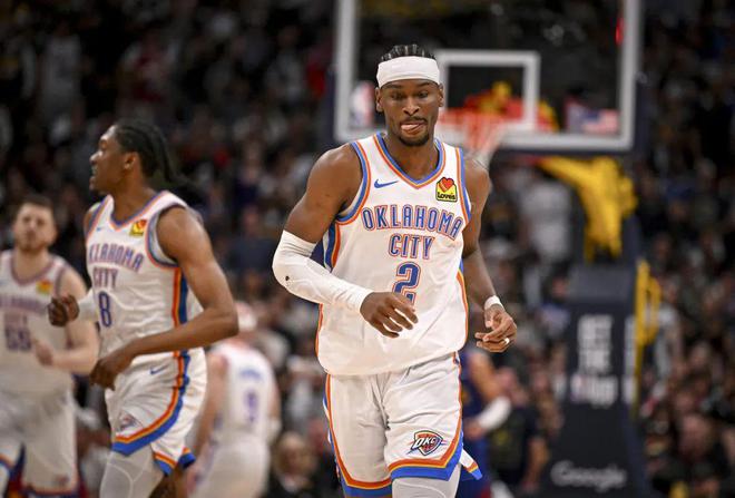 5月10日NBA季后赛西部次轮G3，雷霆青年军关键时刻再败掘金
