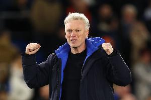 英超第36轮埃弗顿客场3-1胜富勒姆 莫耶斯赛后谈比赛及球员表现